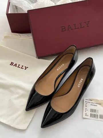 [새상품급] BALLY 미들 힐 펌프스