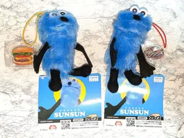 퍼펫 스 아크릴 부착 마스코트 햄버거 도넛