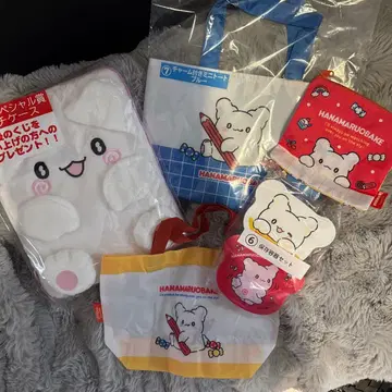 하나마루 유령 마루마루 굿즈 세트 제일복권 가챠가챠 멀티 케이스