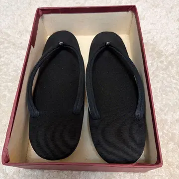 블랙 패브릭 소재 조리 22.5cm 미끄럼 방지