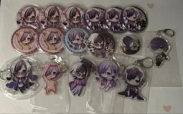 유키무라. 캔뱃지 아크링 키링 브로마이드 묶음 판매 (2, 3장 포함)