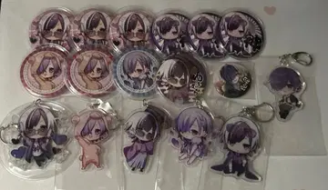 유키무라. 캔뱃지 아크링 키링 브로마이드 묶음 판매 (2, 3장 포함)