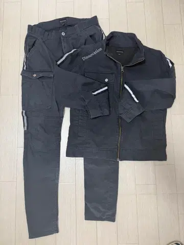 디노베이션 컬러 데님 상하의 세트 20J004 20B005 (M 사이즈