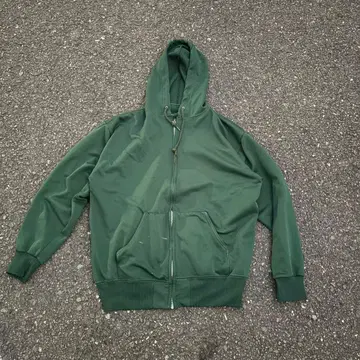 60s 70s Thermal Aluminum Zip zip hoodie