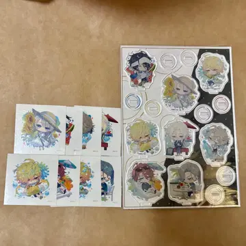 유크로 앨리스NET 점포 특전 스티커 & 아크릴 스탠드