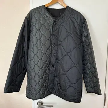 립스탑 써모 라이트 2톤 퀼팅 아우터 BEAMS BOY 블랙