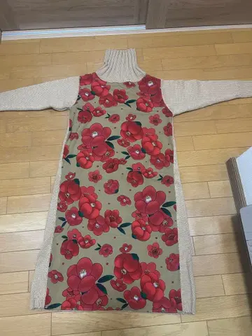 후리후 니트 원피스 리버서블