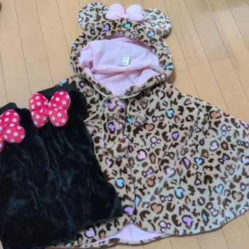 디즈니랜드 레오파드 무늬 레그 워머 미니