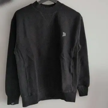 Duffer 기모 가공 모크넥 블랙 트레이닝복 블랙