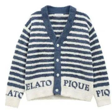 완판템 미사용 새상품 젤라또피케옴 타월 모코 마린 가디건