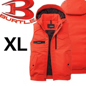 BURTLE 5064 방한 베스트 XL 레스큐 오렌지
