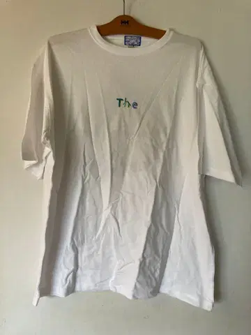 더 사우나 물탕 곰 티셔츠 화이트 L 사이즈