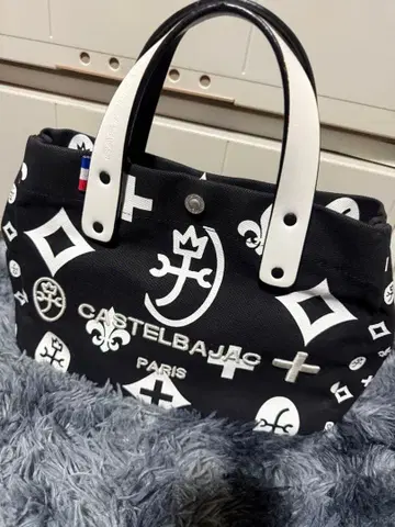 CASTELBAJAC 토트백 블랙/화이트
