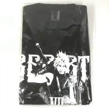 파이널 판타지 VII 리버스 T셔츠 클라우드 프리 사이즈