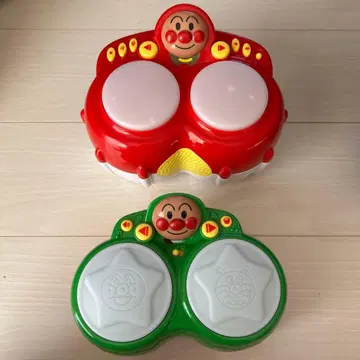 호빵맨 봉고 북 악기 완구 2개 세트