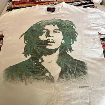 밥 말리 티셔츠 M 사이즈 ZION