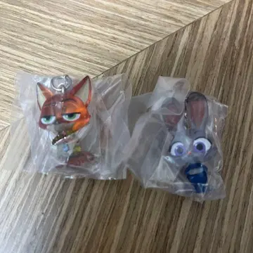 주토피아 메지루시 액세서리 닉 주디 가챠