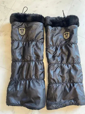 [ 미사용 ] 준앤로페 여성용 골프 블랙 레그 워머