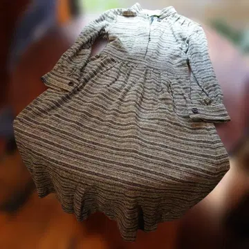 Daniel Hechter 스트라이프 패턴 롱 원피스 used