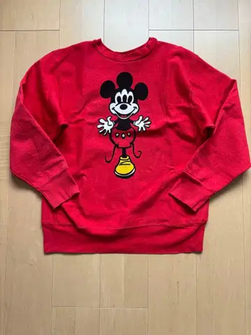 80s~90s Disney 미키 부트 리버스 위브