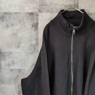 맨투맨 트레이닝복 블랙 집업 빅 오버 XL A18,33