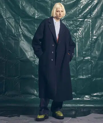 MAISON SPECIAL SUPER140S 울 체스터 코트 1