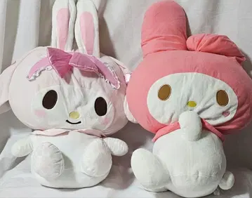 My Melody 빅 봉제 인형 2체 세트