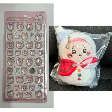 치이카와 에니마이 복권 모자 꽁지 드롭 씰