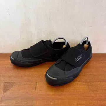 컨디션 최상 컨버스 잭퍼셀 벨크로 23.0cm 블랙