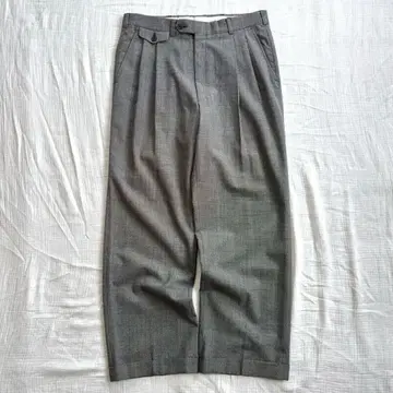 80s Racouetclub talon 지퍼 투 턱 슬랙스 usa 제