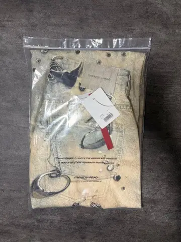 [ 새상품 ] Theredthread S print denim1 toys