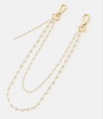 SLOBE 펄 지갑 체인