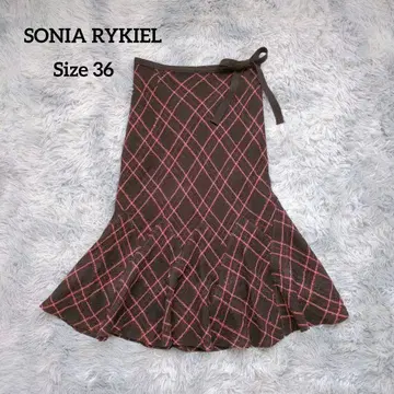 소니아 리키엘 (SONIA RYKIEL) 머메이드 디자인 스커트 36