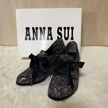 ANNA SUI 글리터 로퍼