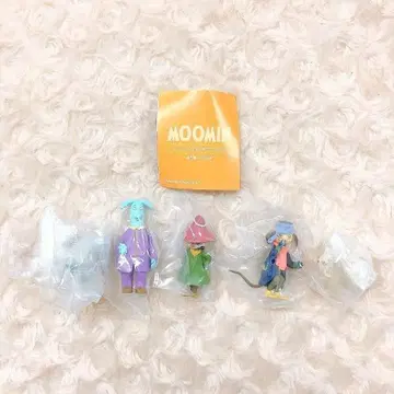 MOOMIN 무민 피규어 마스코트 4종 전 5종 풀컴프