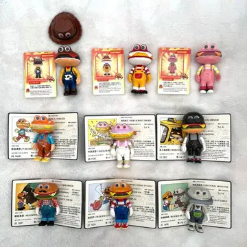 happi class 버거군 피규어 9개