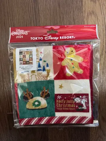 도쿄 디즈니 리조트 크리스마스 타월