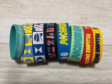 마카로니 연필 러버 밴드 8개 세트