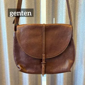 genten 겐텐 숄더백 브라운