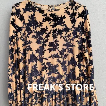 FREAK'S STORE 오팔 꽃무늬 절개 드레스 (원피스)