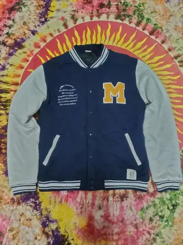 champion 맨투맨 바시티 자켓