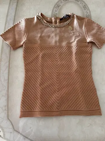 ELISABETTA FRANCHI 반팔 상의 42 베이지