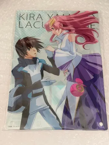 건담 SEED 아크릴 아트 패널 아크릴 스탠드 키라 & 라크스