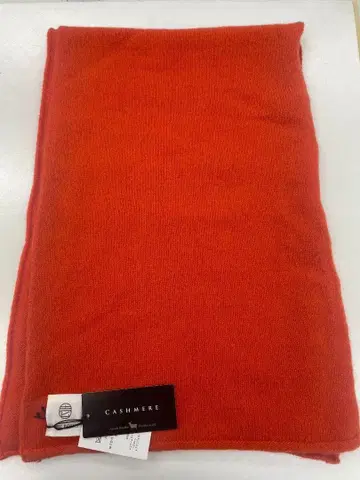 캐시미어 100% 스톨 머플러 오렌지