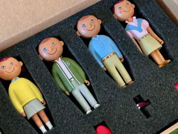 레어! 아이비 프렌즈 IVY FRIENDS 피규어 세트 VAN JAC