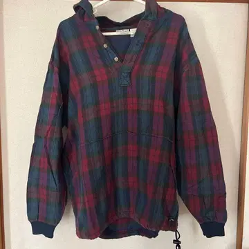 L.L.Bean 체크 무늬 풀오버 X-LARGE