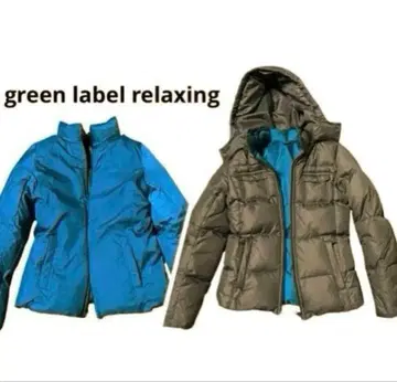 그린 라벨 릴랙싱 유나이티드 애로우즈 다운 다운 자켓