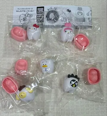 산리오 캐릭터즈 모두 함께 되자! 이 5종 세미 컴프 세트