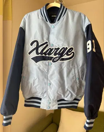 X-LARGE 바시티 자켓