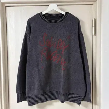 jeanasis BLUR 로고 BIG 풀오버